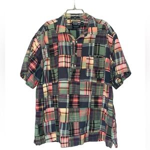 Vintage Polo by Ralph Lauren men’s patchwork shirt